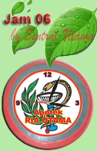 Jam Dinding Foto/Logo06