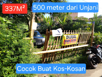 Jusl Tanah 347M² Dekat UNJANI Cimahi